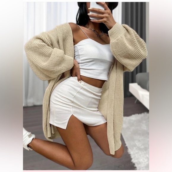 Women’s Longline Cardigan Sweater In Large - Picture 6 of 13